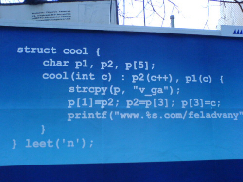 C++ plakát